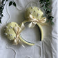 Butter Yellow Pearl Ears